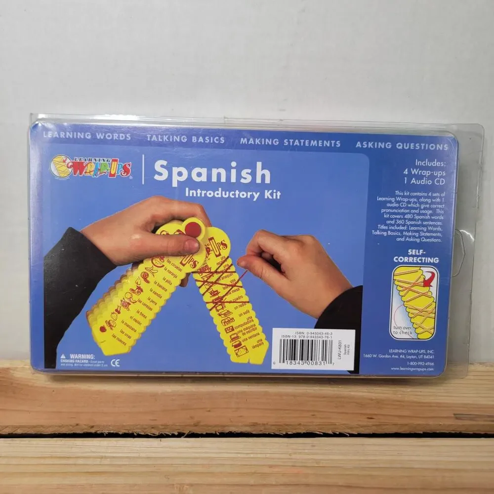 Learning Wrap-Ups: Spanish Introductory Kit NEW / SEALED